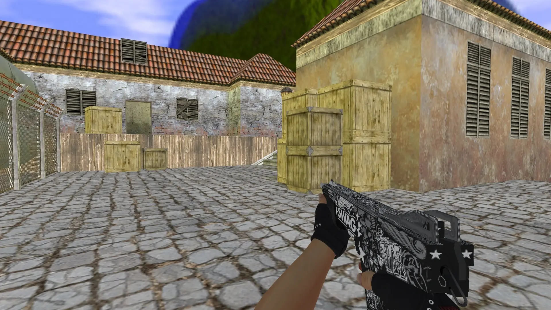 XM1014: B&W Inventory — de_inferno (first person)