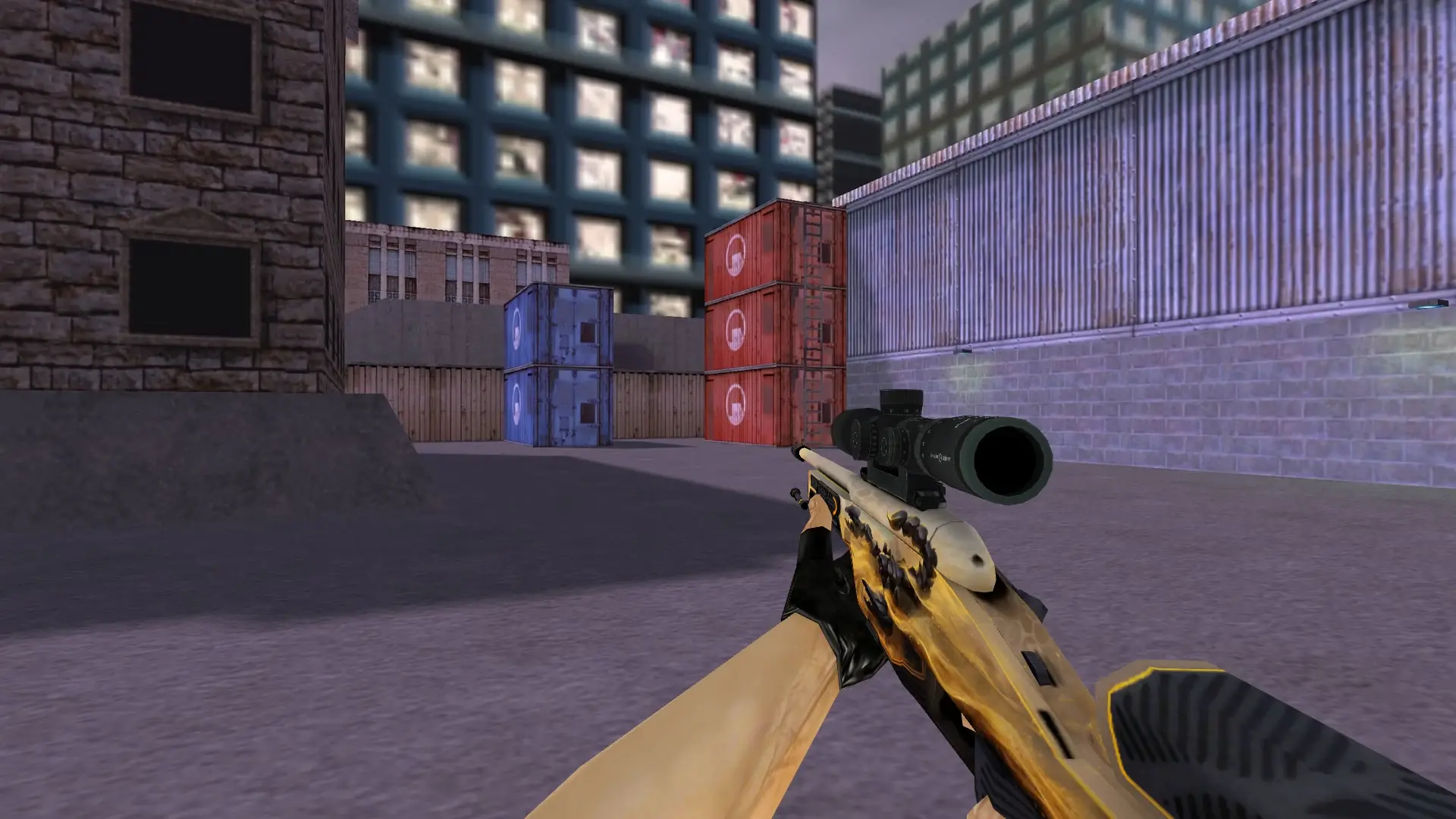 Scout: Dust 2 Collection — cs_assault (first person)