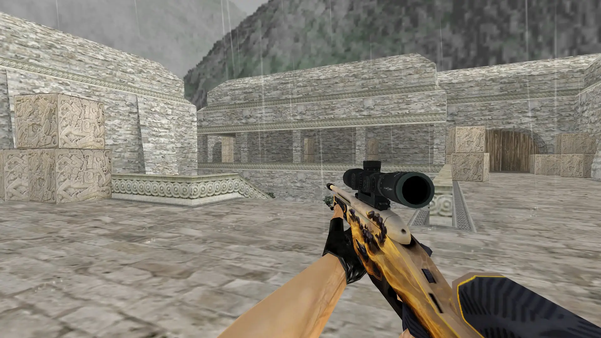 Scout: Dust 2 Collection — de_aztec (first person)