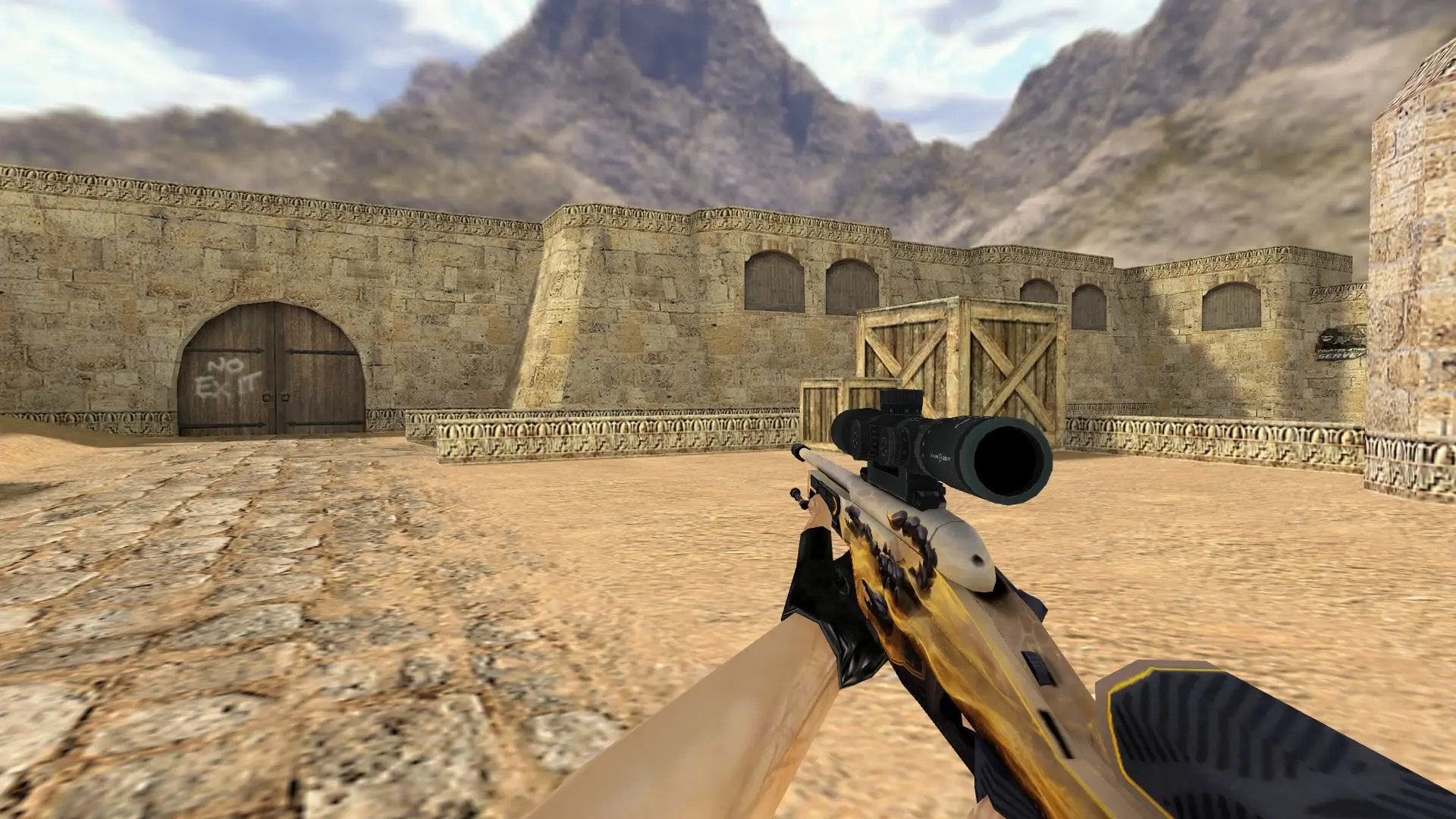 Scout: Dust 2 Collection — de_dust2 (first person)