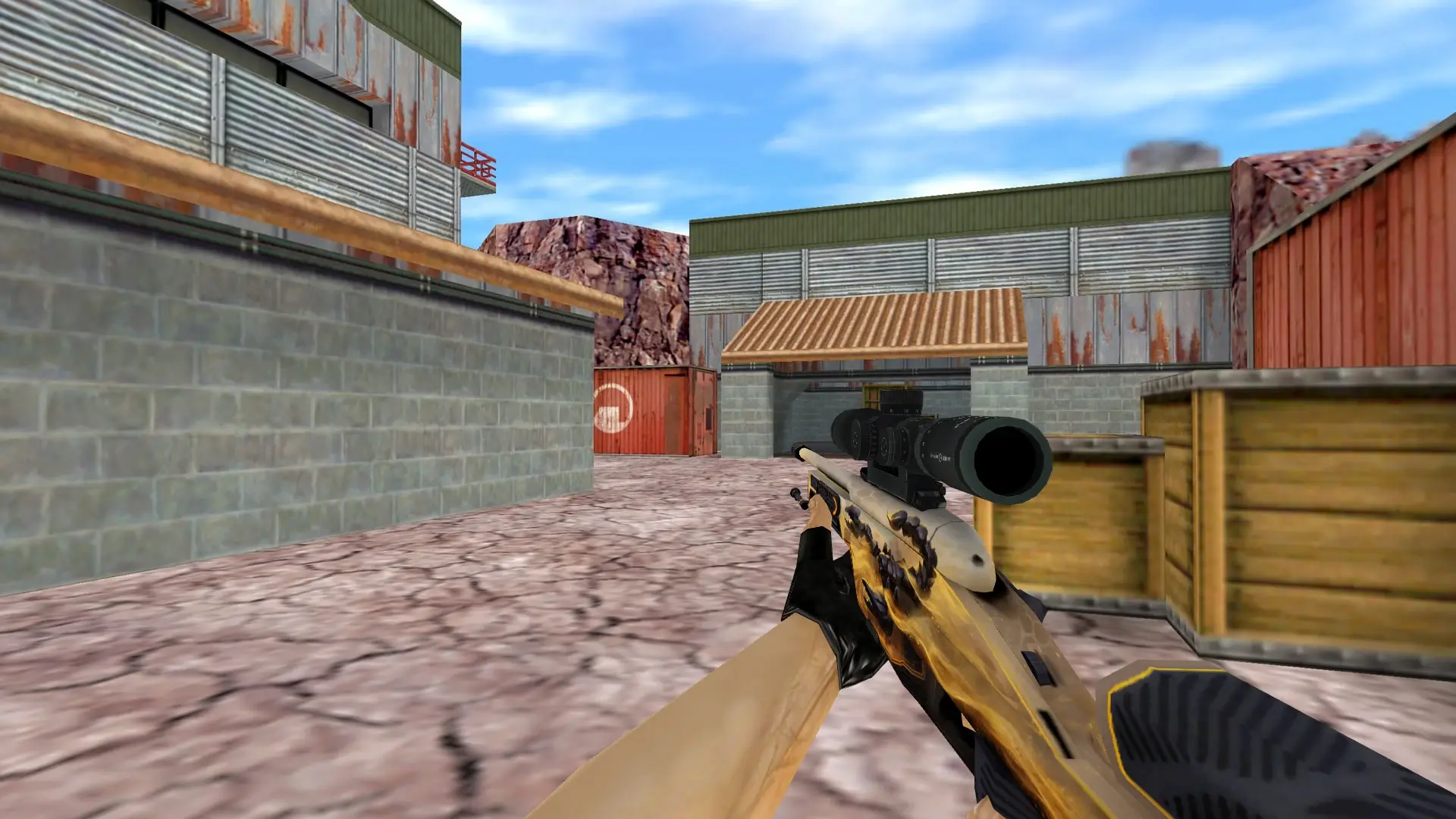 Scout: Dust 2 Collection — de_nuke (first person)
