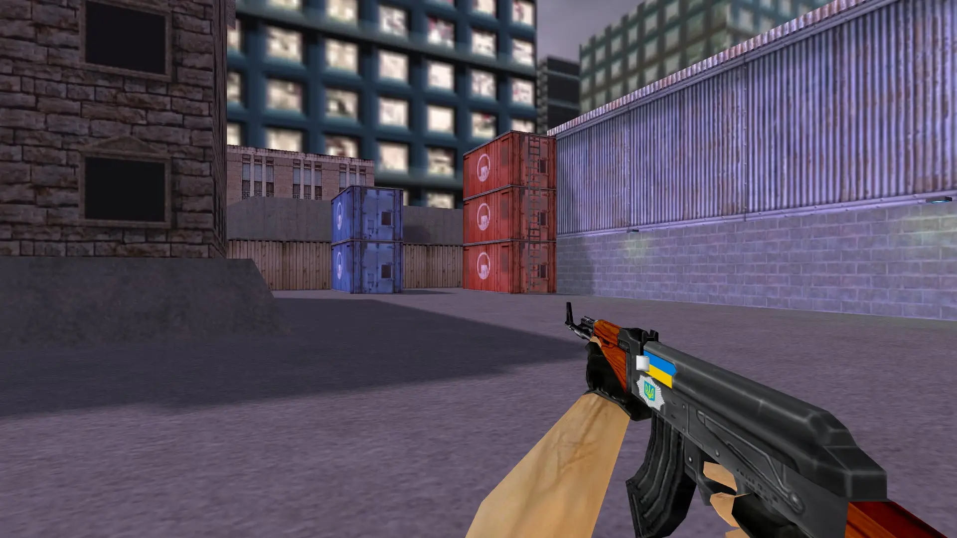 AK-47: Ukrainian Patriot — cs_assault (first person)