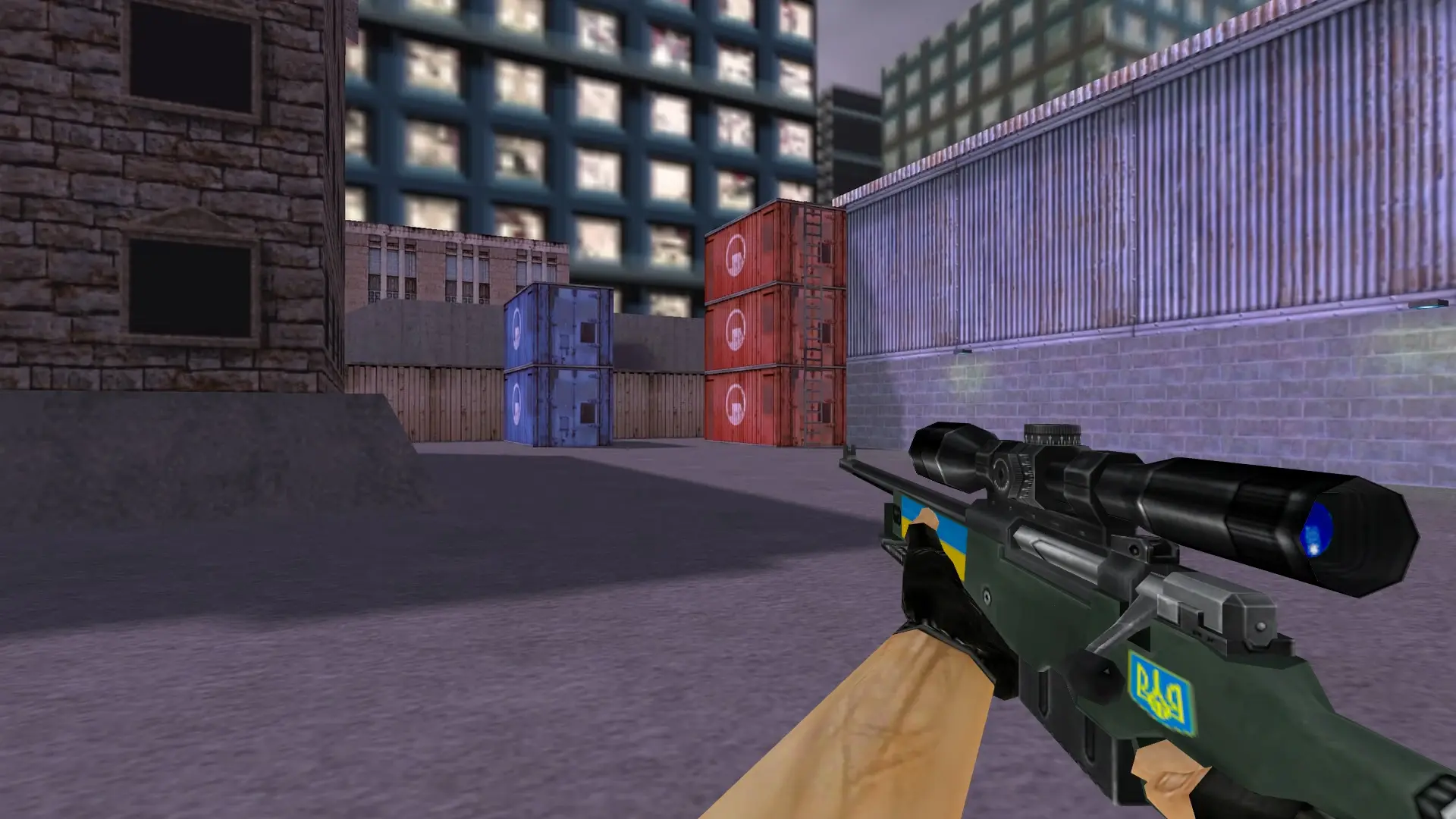 AWP: Ukrainian Patriot — cs_assault (first person)