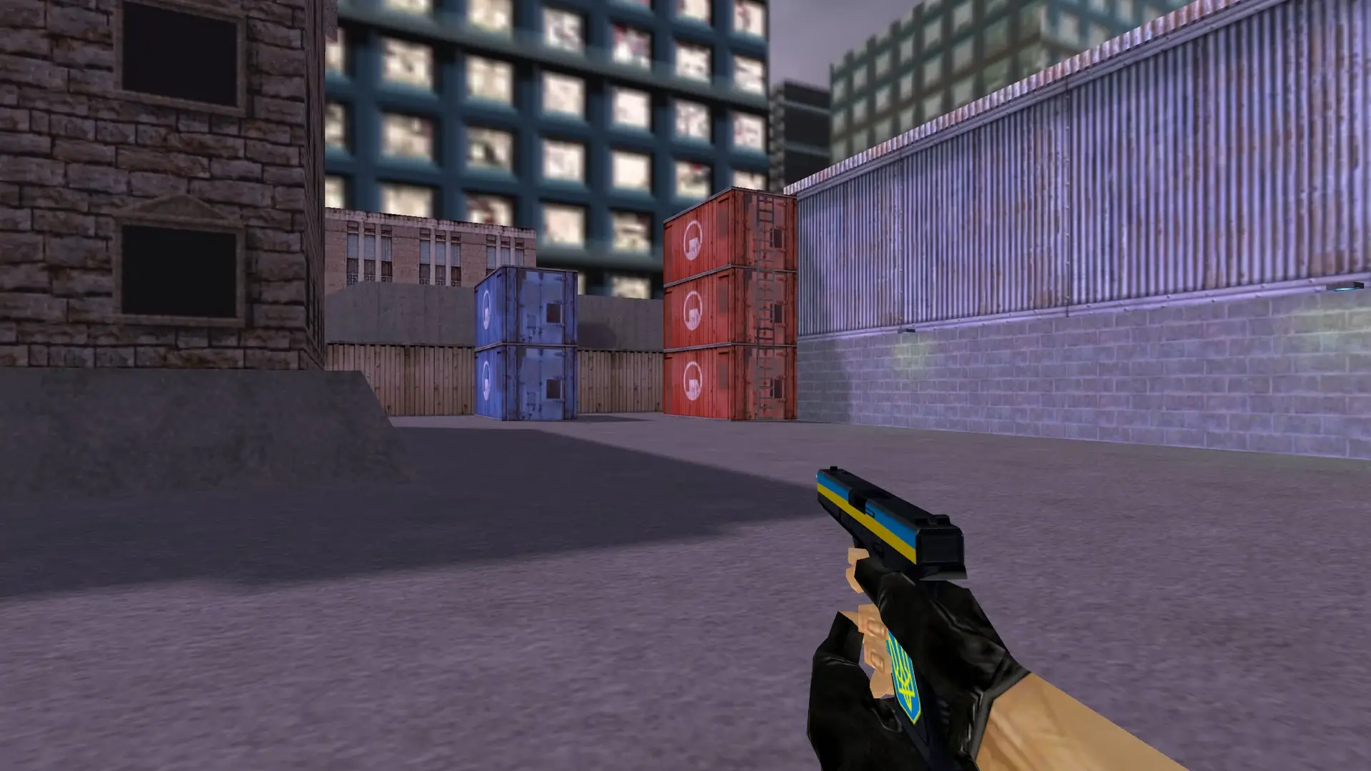 Glock-18: Ukrainian Patriot — cs_assault (first person)
