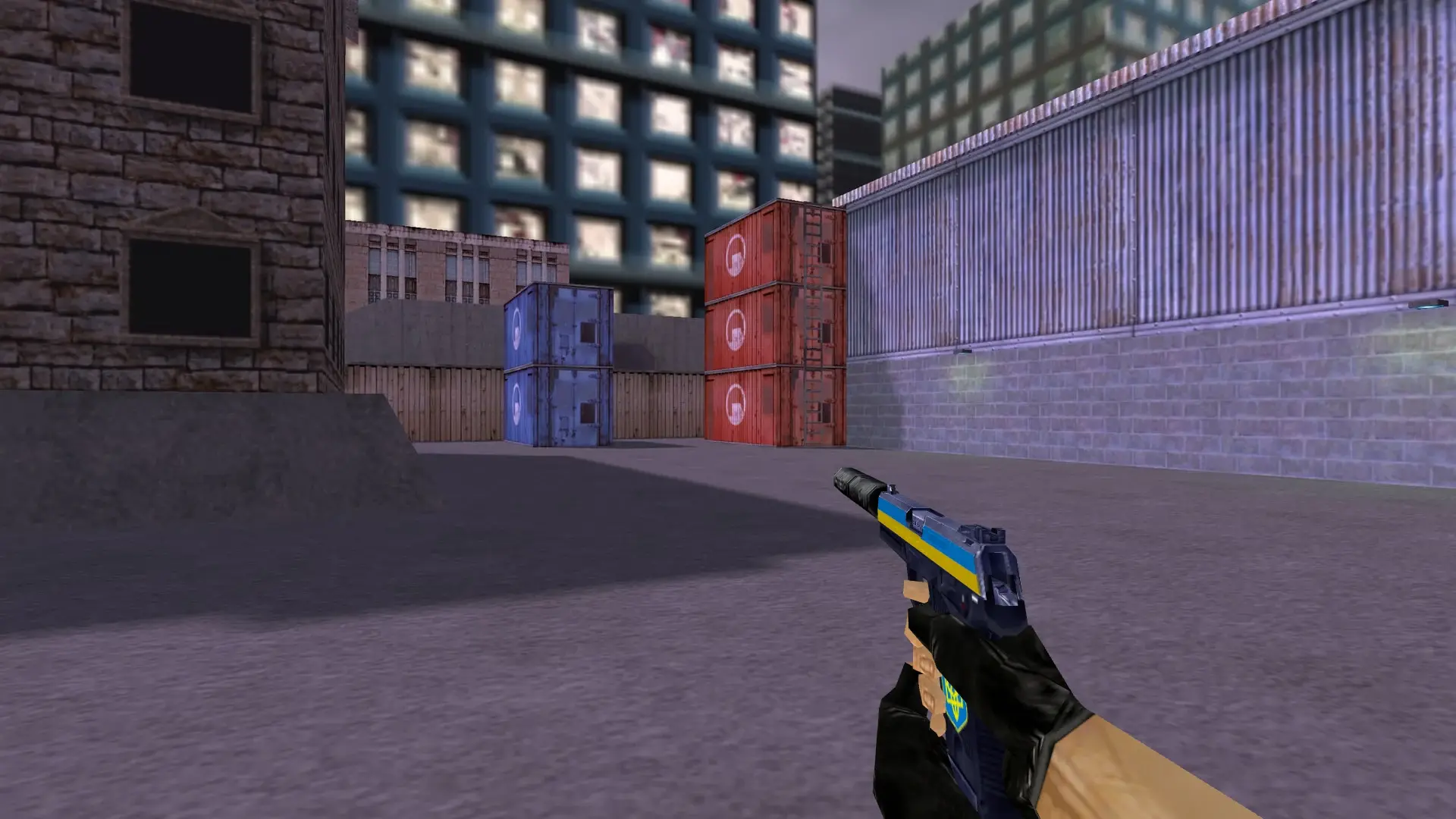 USP: Ukrainian Patriot — cs_assault (first person)