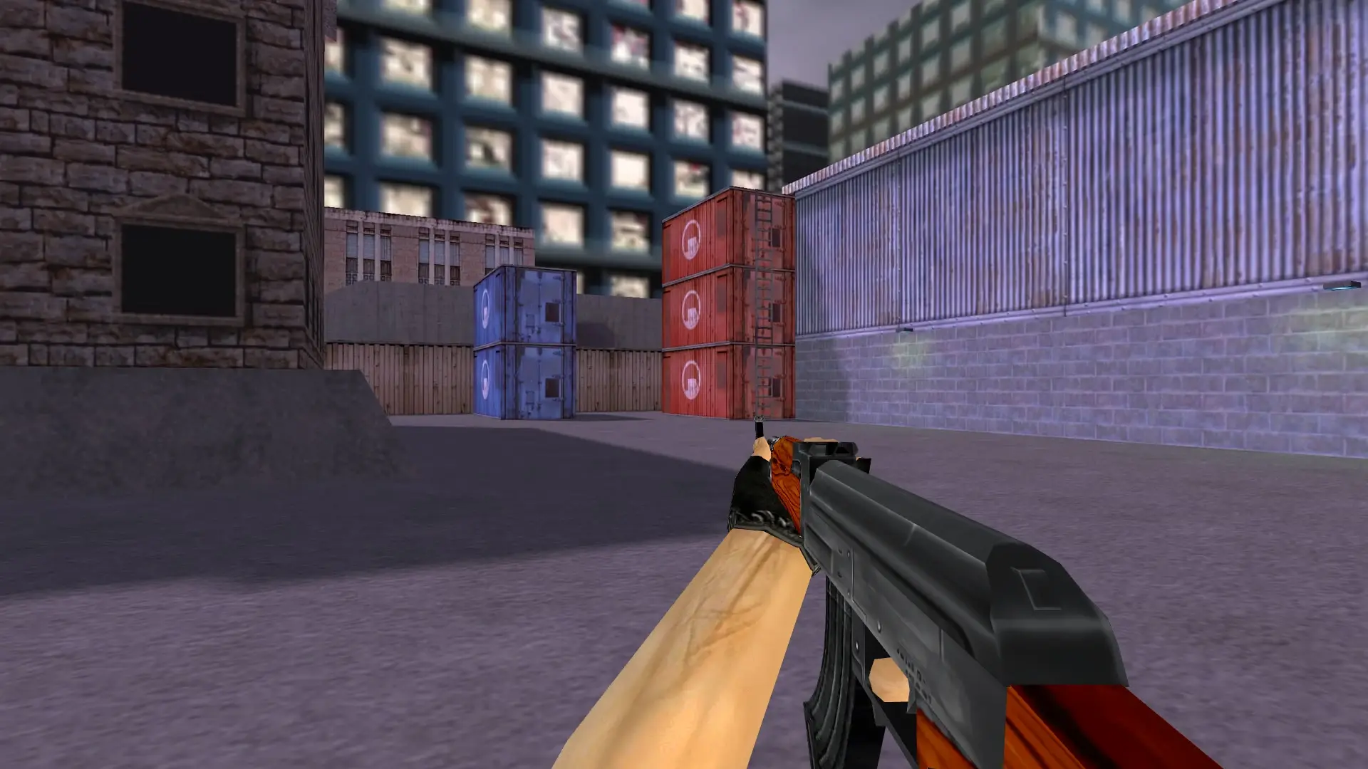 AK-47 — Smoothed Default Weapons — cs_assault (first person)