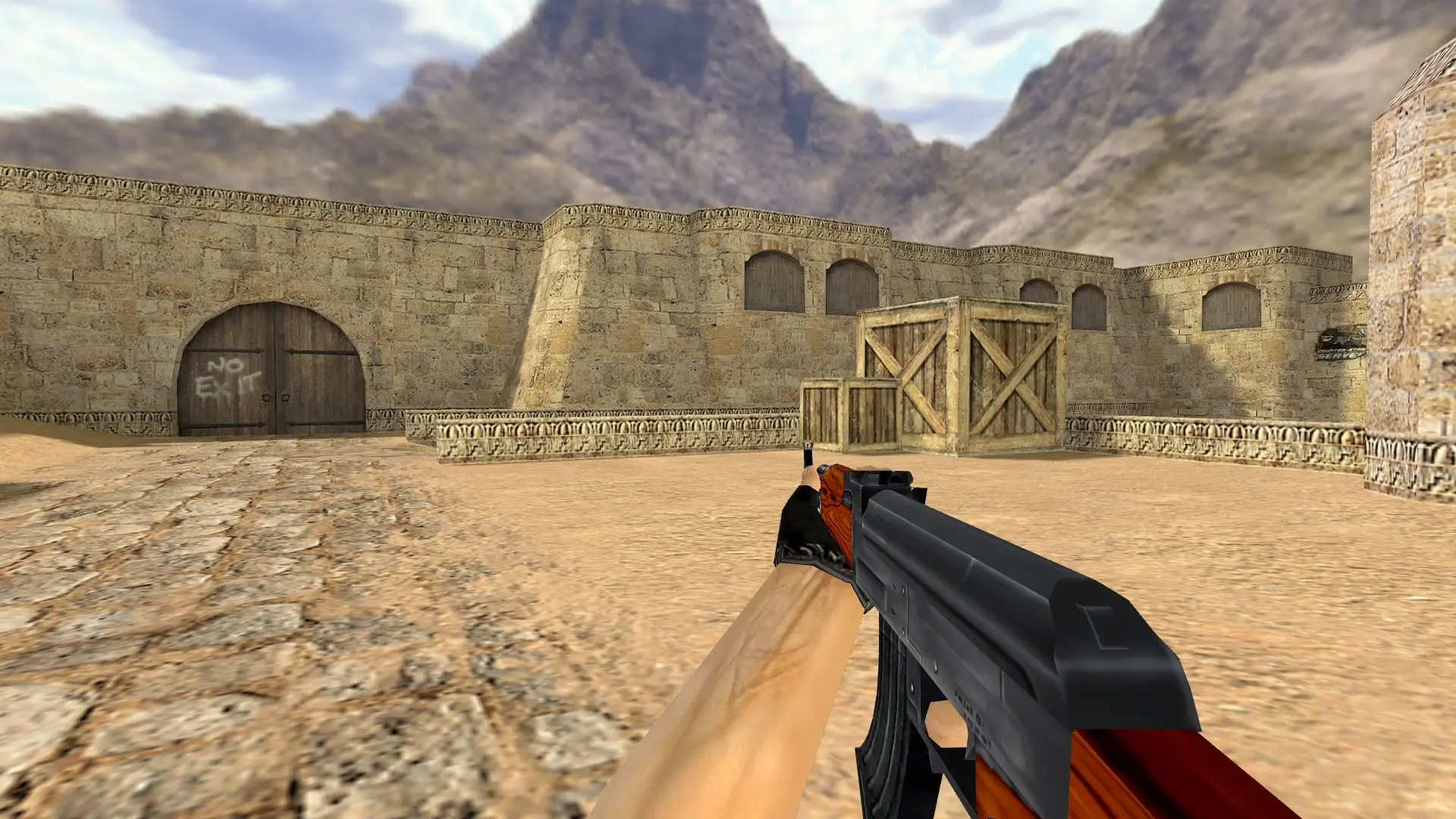 AK-47 — Smoothed Default Weapons — de_dust2 (first person)