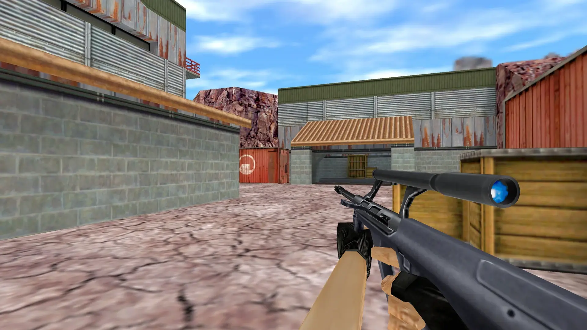AUG — Smoothed Default Weapons — de_nuke (first person)