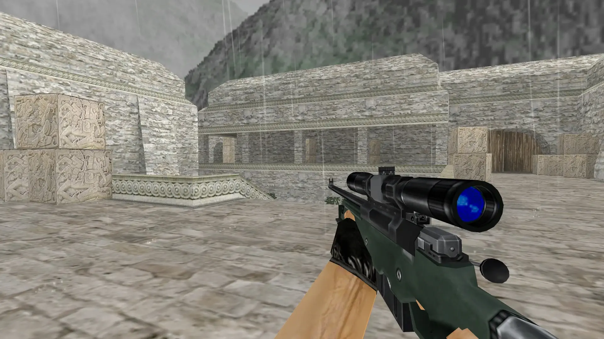 AWP — Smoothed Default Weapons — de_aztec (first person)