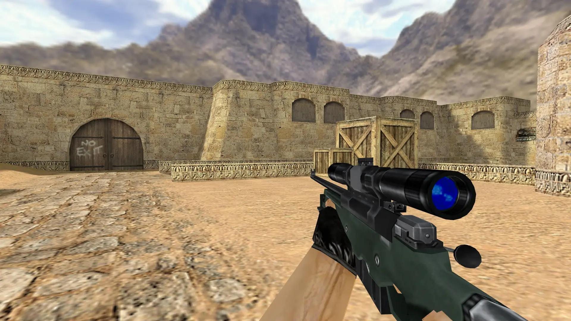 AWP — Smoothed Default Weapons — de_dust2 (first person)
