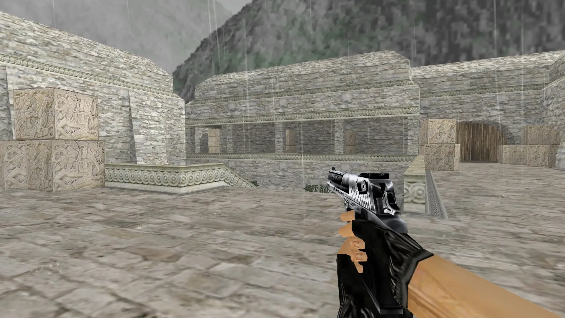 Desert Eagle — Smoothed Default Weapons — de_aztec (first person)