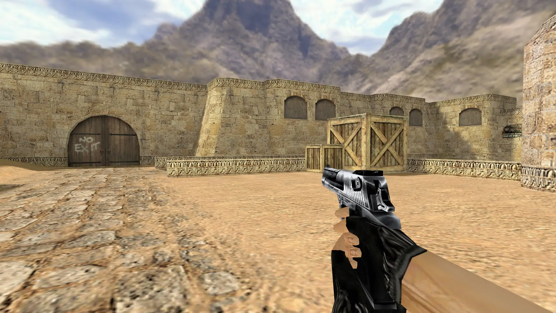 Desert Eagle — Smoothed Default Weapons — de_dust2 (first person)