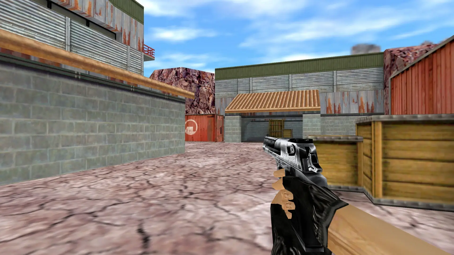 Desert Eagle — Smoothed Default Weapons — de_nuke (first person)