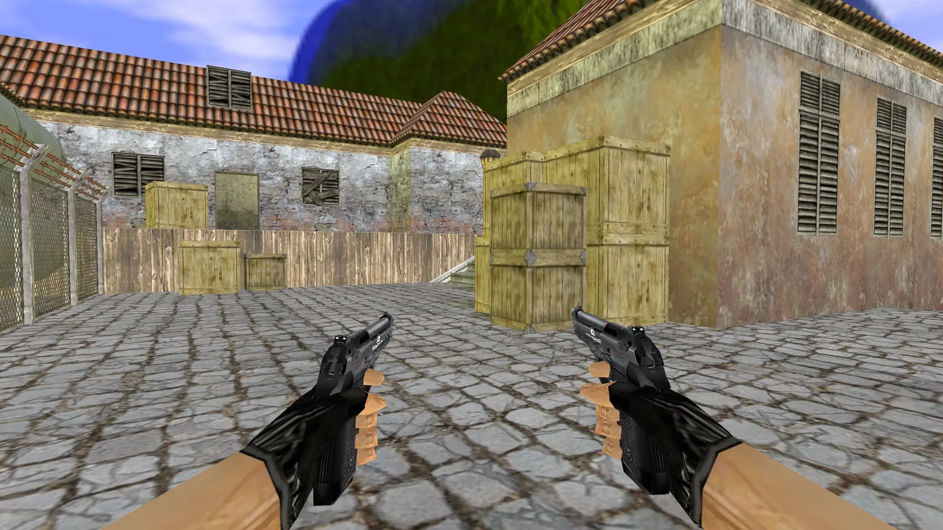 Dual Berettas — Smoothed Default Weapons — de_inferno (first person)