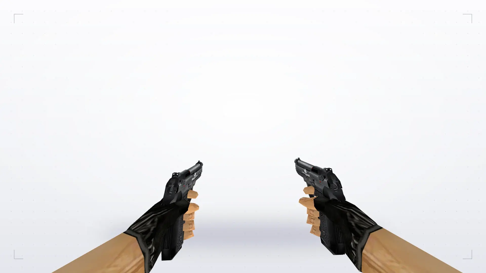 Dual Berettas — Smoothed Default Weapons — first person