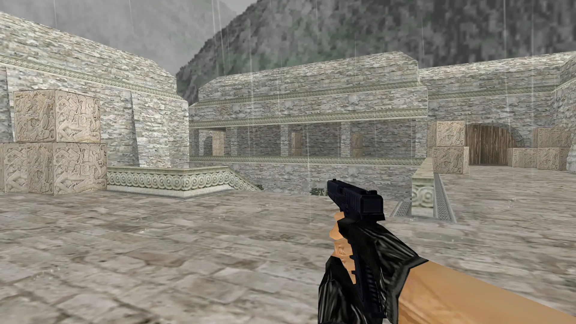 Glock-18 — Smoothed Default Weapons — de_aztec (first person)