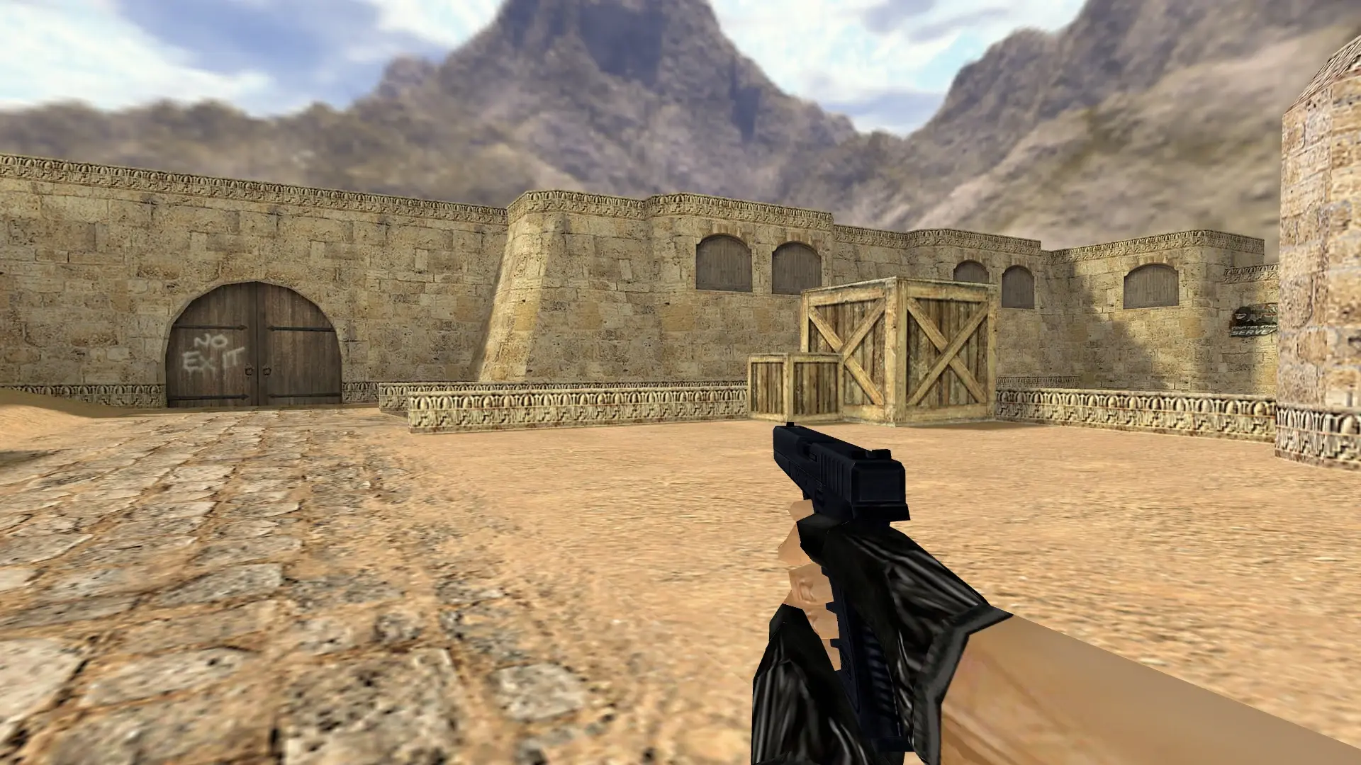 Glock-18 — Smoothed Default Weapons — de_dust2 (first person)