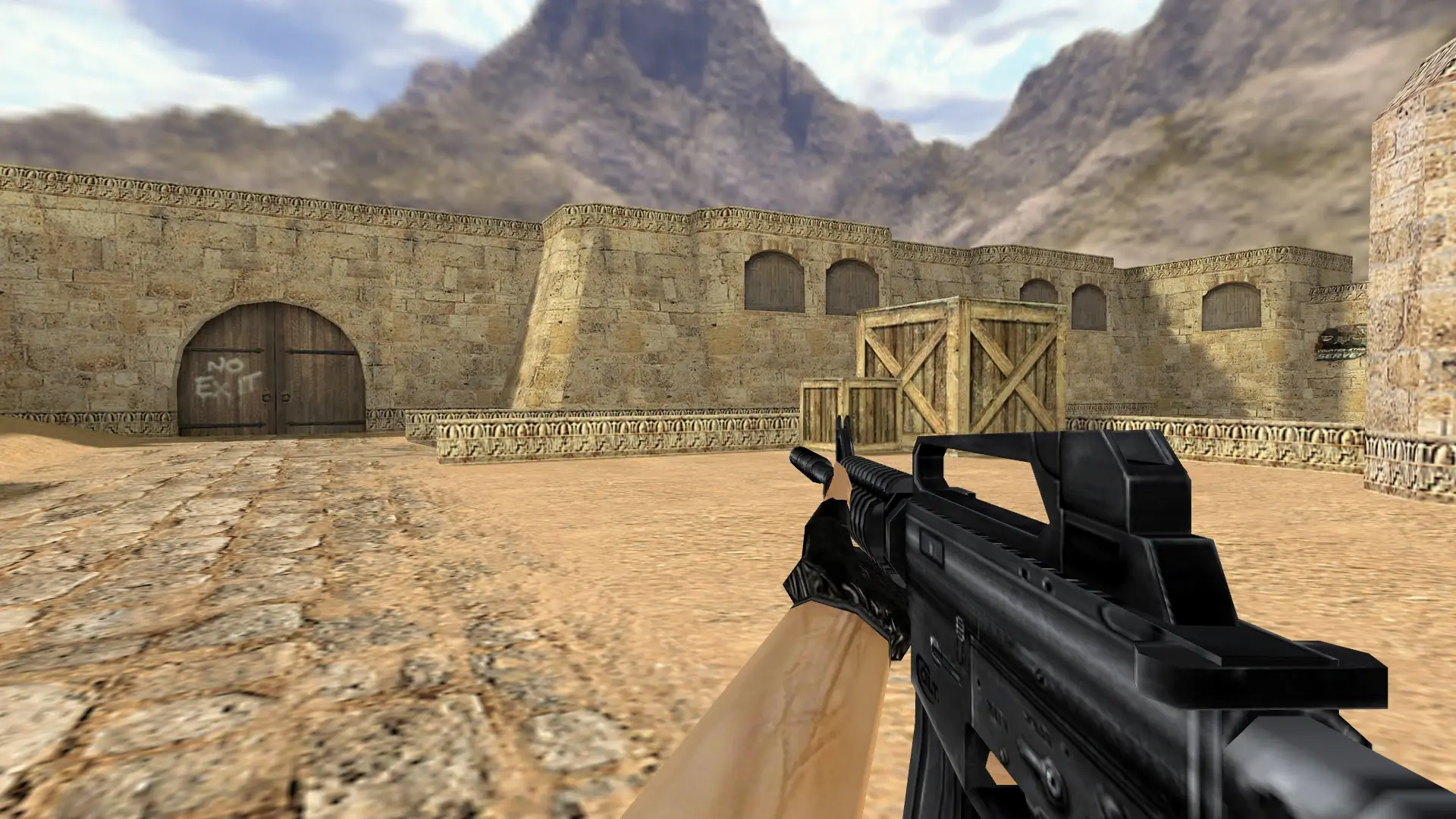 M4A1 — Smoothed Default Weapons — de_dust2 (first person)
