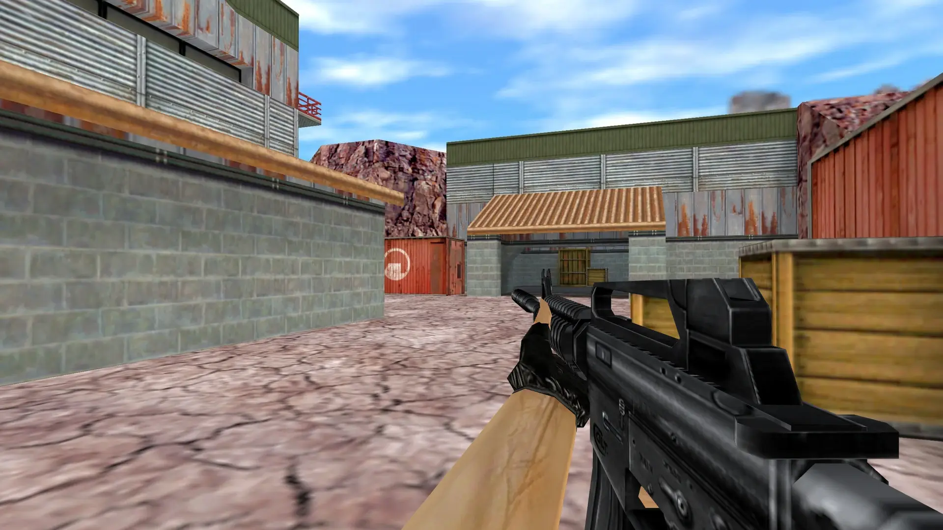M4A1 — Smoothed Default Weapons — de_nuke (first person)