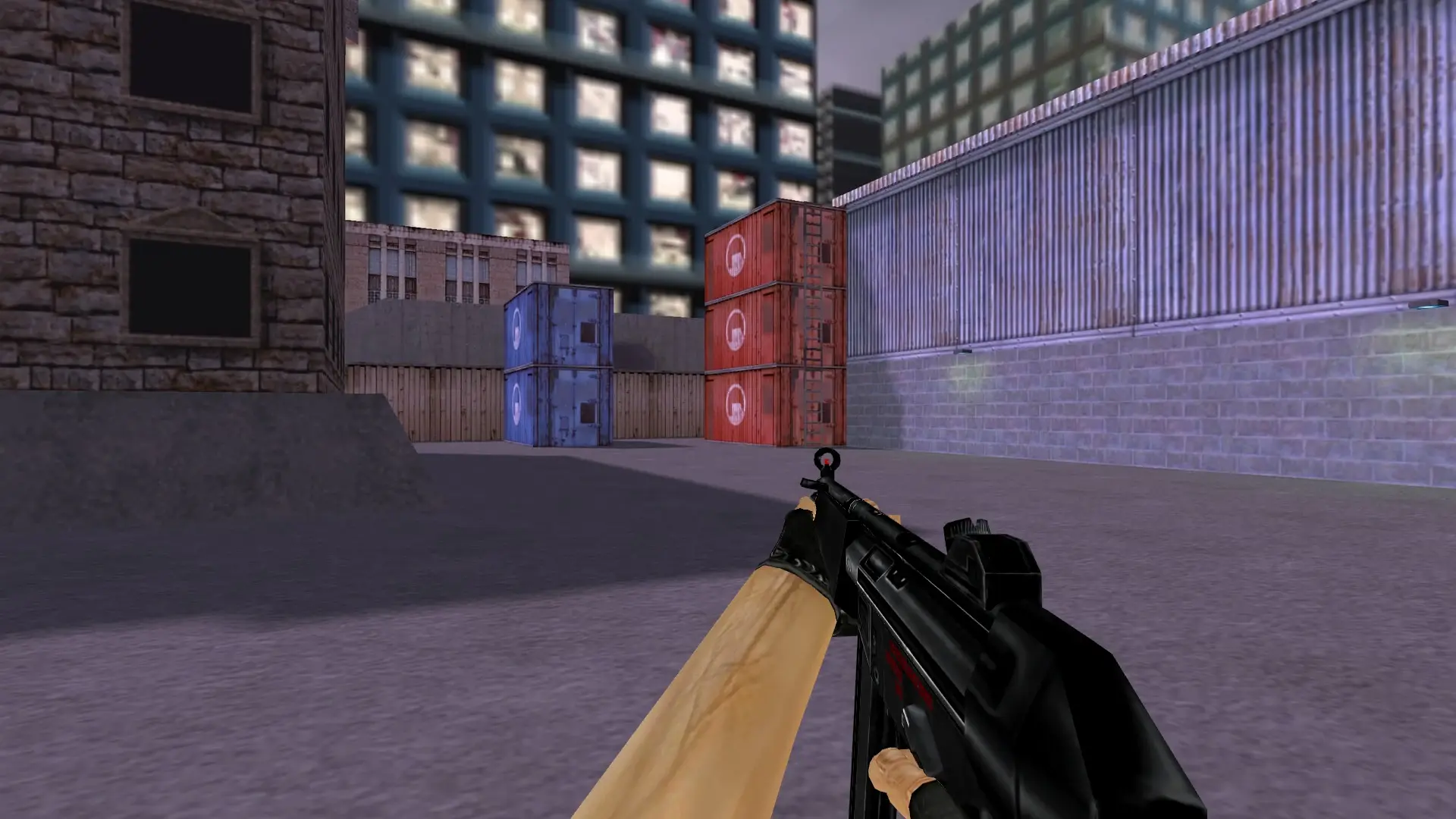 MP5 — Smoothed Default Weapons — cs_assault (first person)