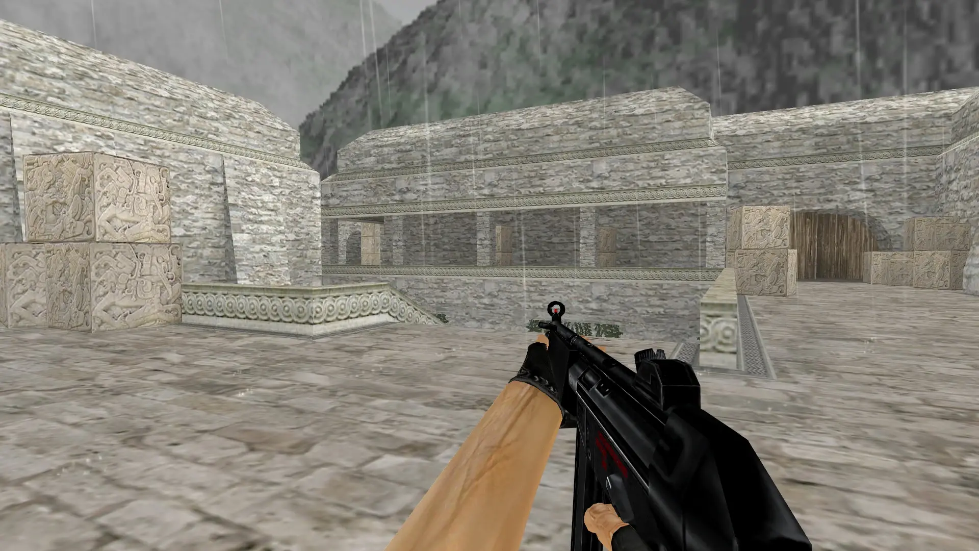 MP5 — Smoothed Default Weapons — de_aztec (first person)
