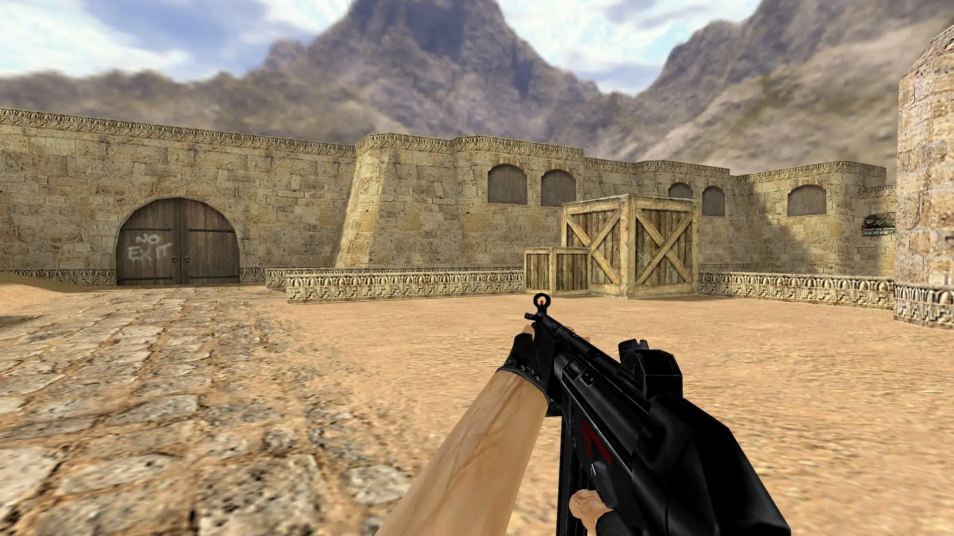 MP5 — Smoothed Default Weapons — de_dust2 (first person)