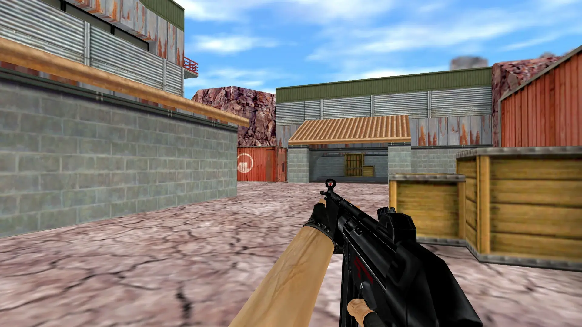 MP5 — Smoothed Default Weapons — de_nuke (first person)