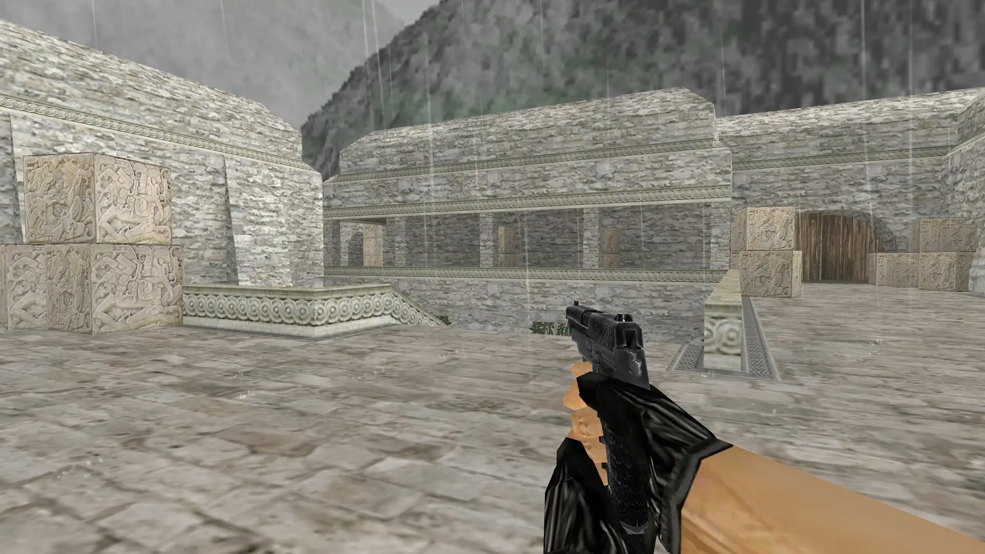 P228 — Smoothed Default Weapons — de_aztec (first person)