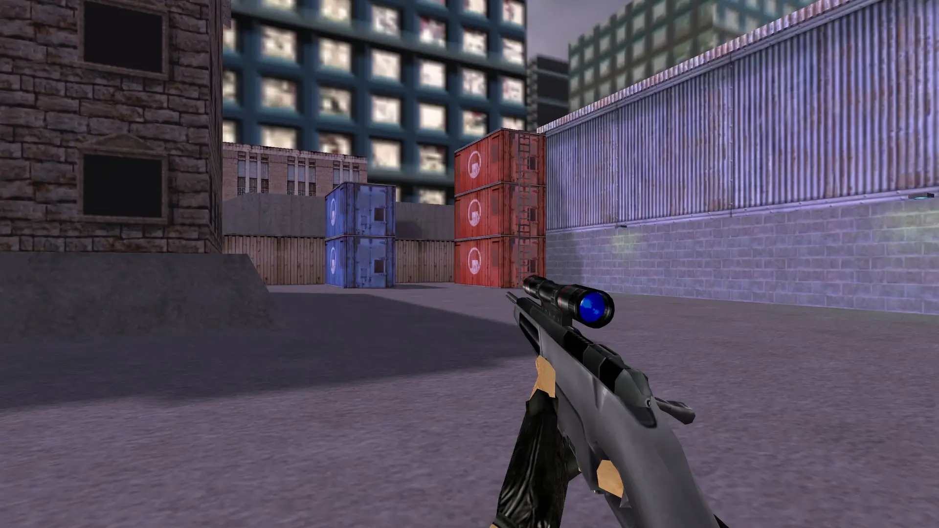 Scout — Smoothed Default Weapons — cs_assault (first person)