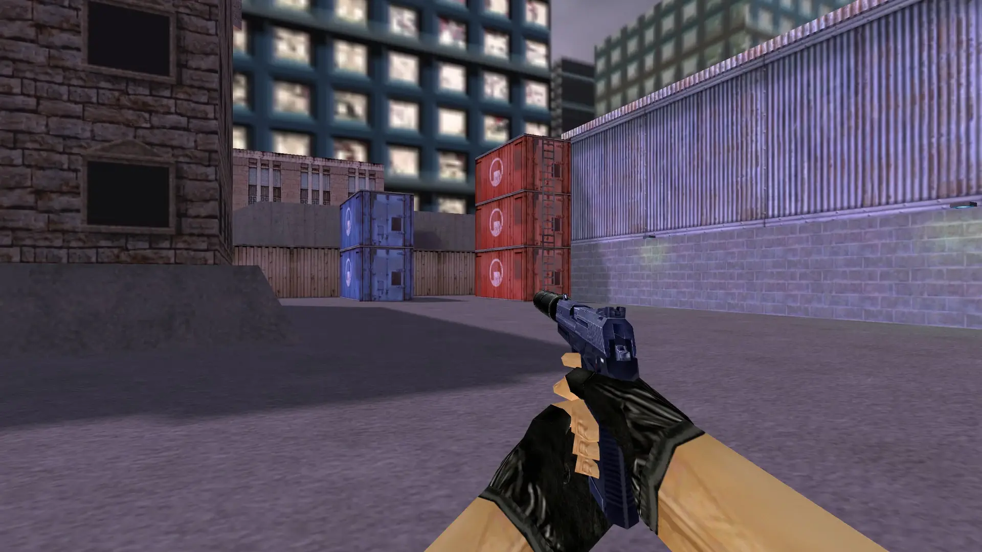 USP — Smoothed Default Weapons — cs_assault (first person)