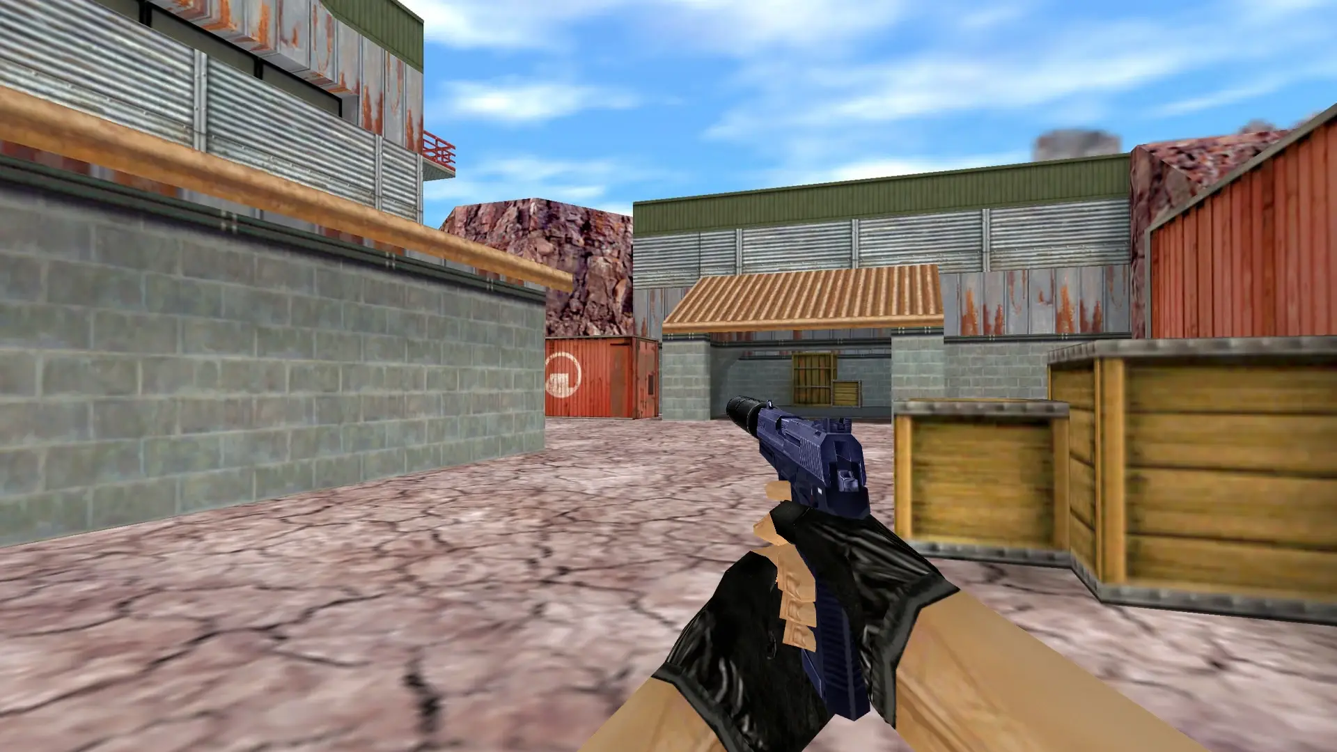 USP — Smoothed Default Weapons — de_nuke (first person)