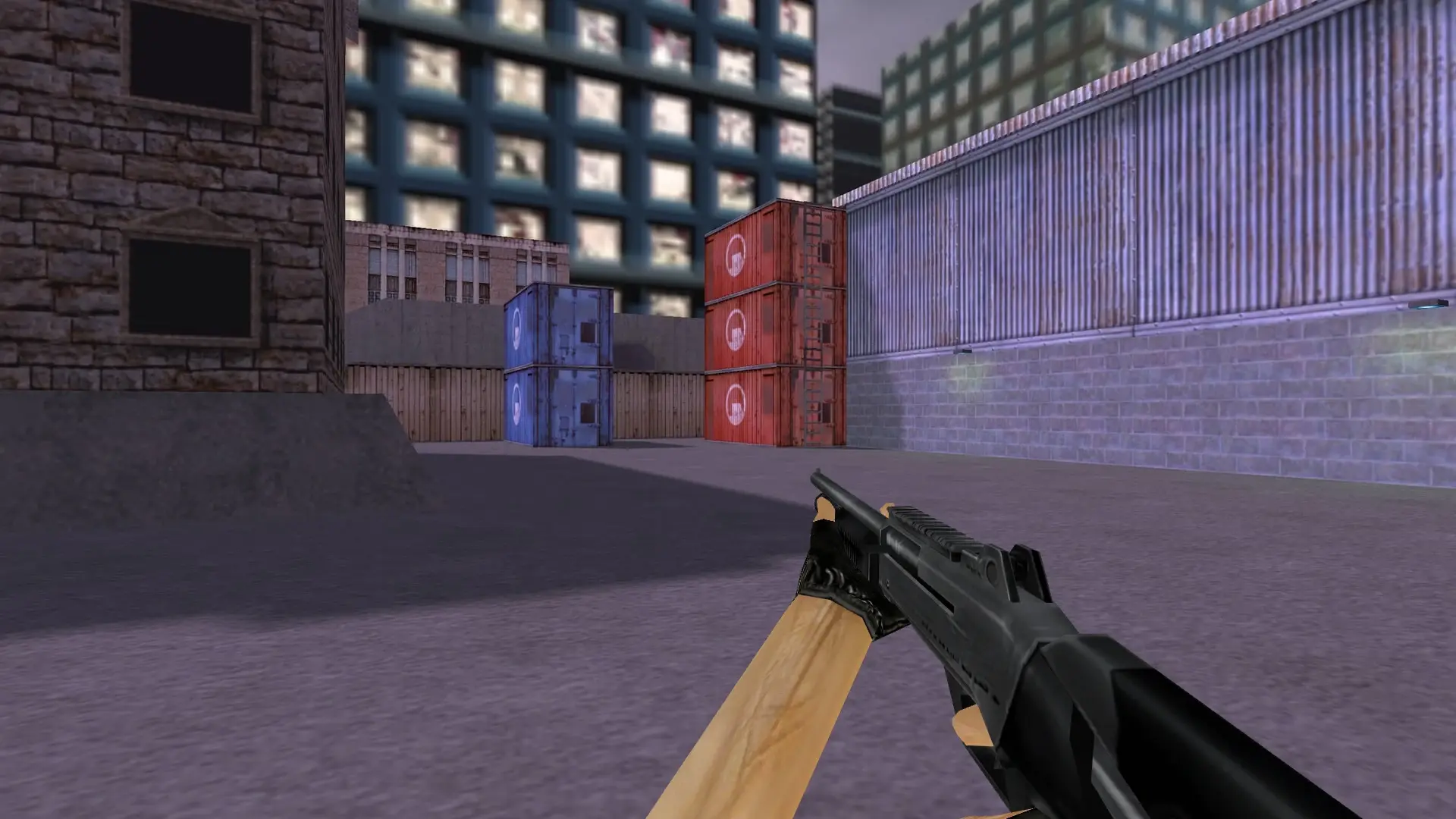 XM1014 — Smoothed Default Weapons — cs_assault (first person)
