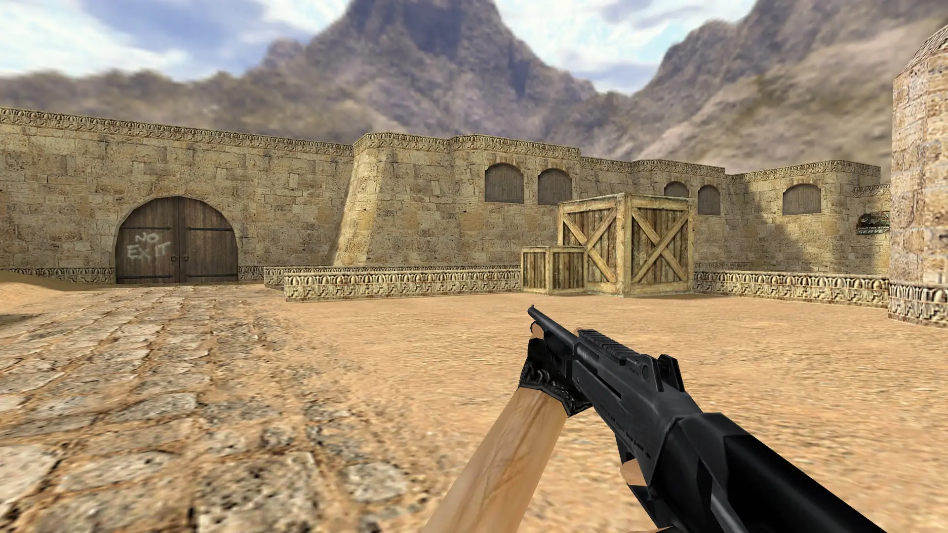 XM1014 — Smoothed Default Weapons — de_dust2 (first person)