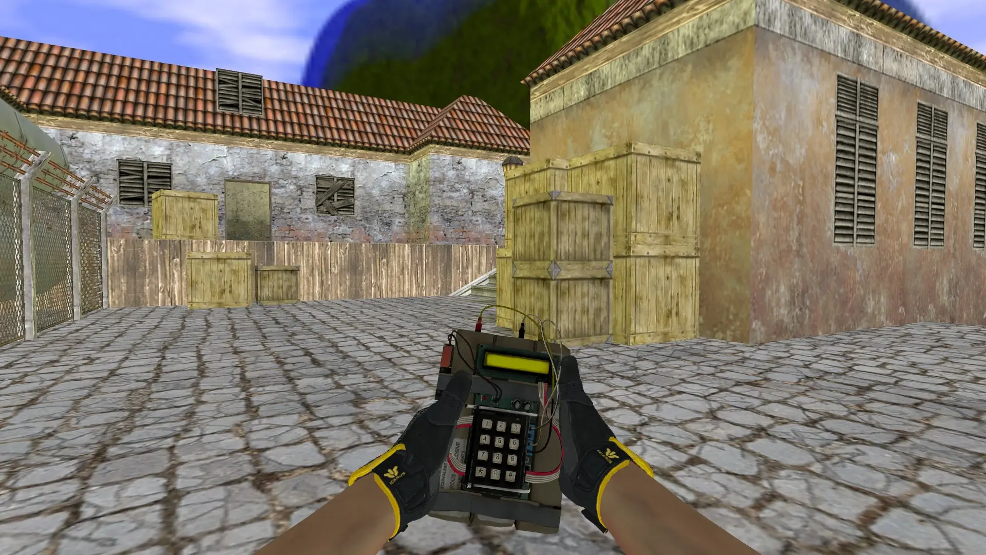 C4 — Sport Gloves Omega Pack — de_inferno (first person)