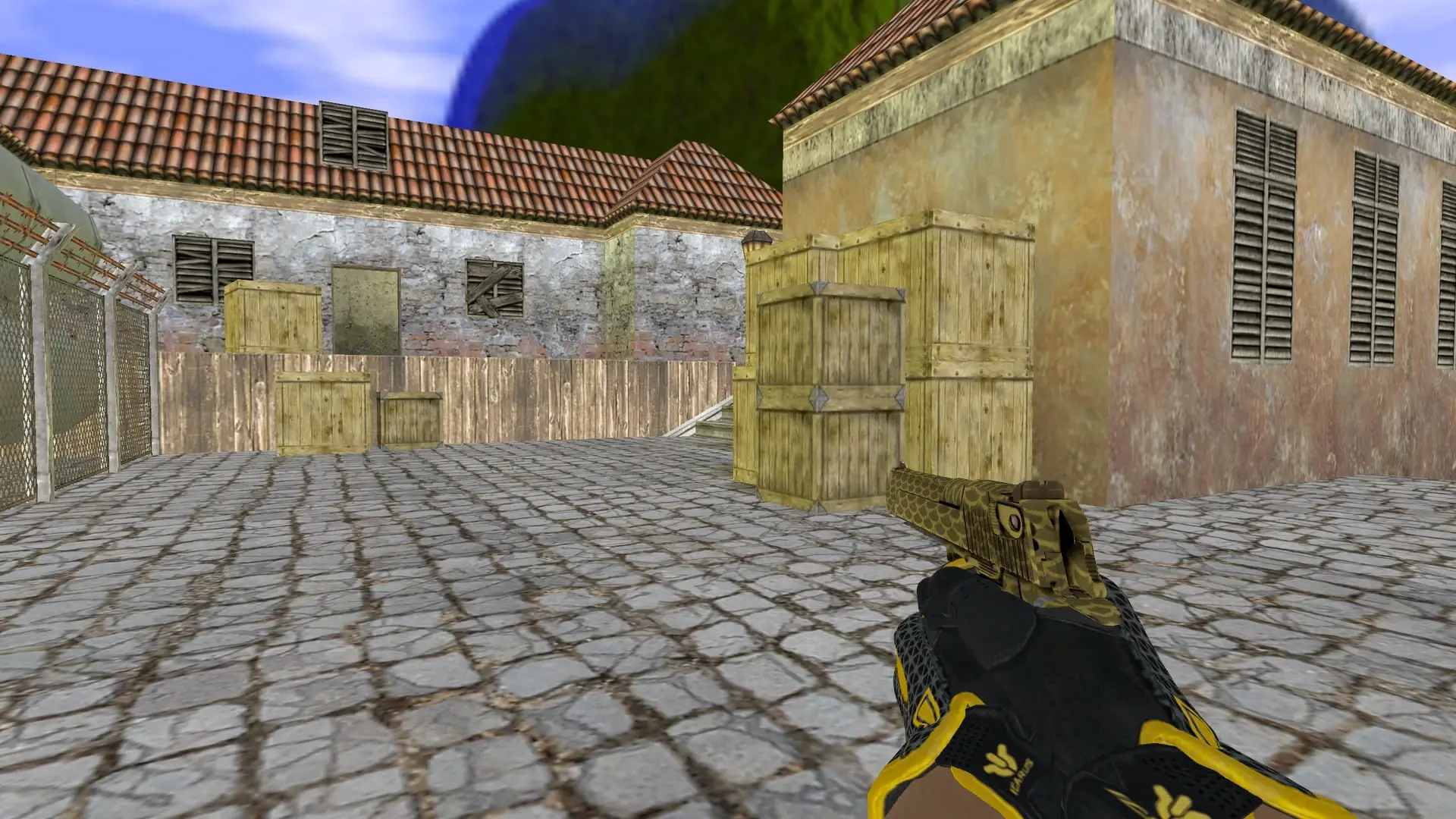Desert Eagle — Sport Gloves Omega Pack — de_inferno (first person)