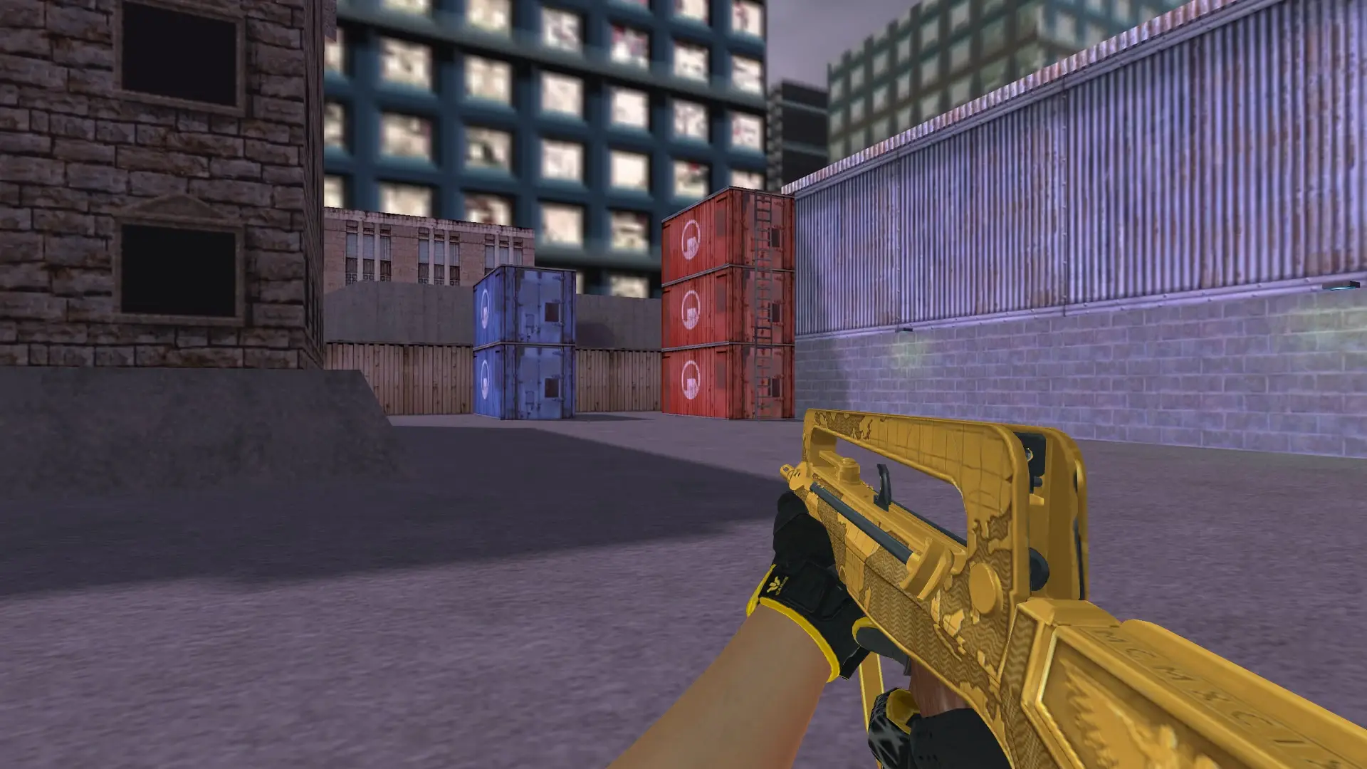 FAMAS — Sport Gloves Omega Pack — cs_assault (first person)