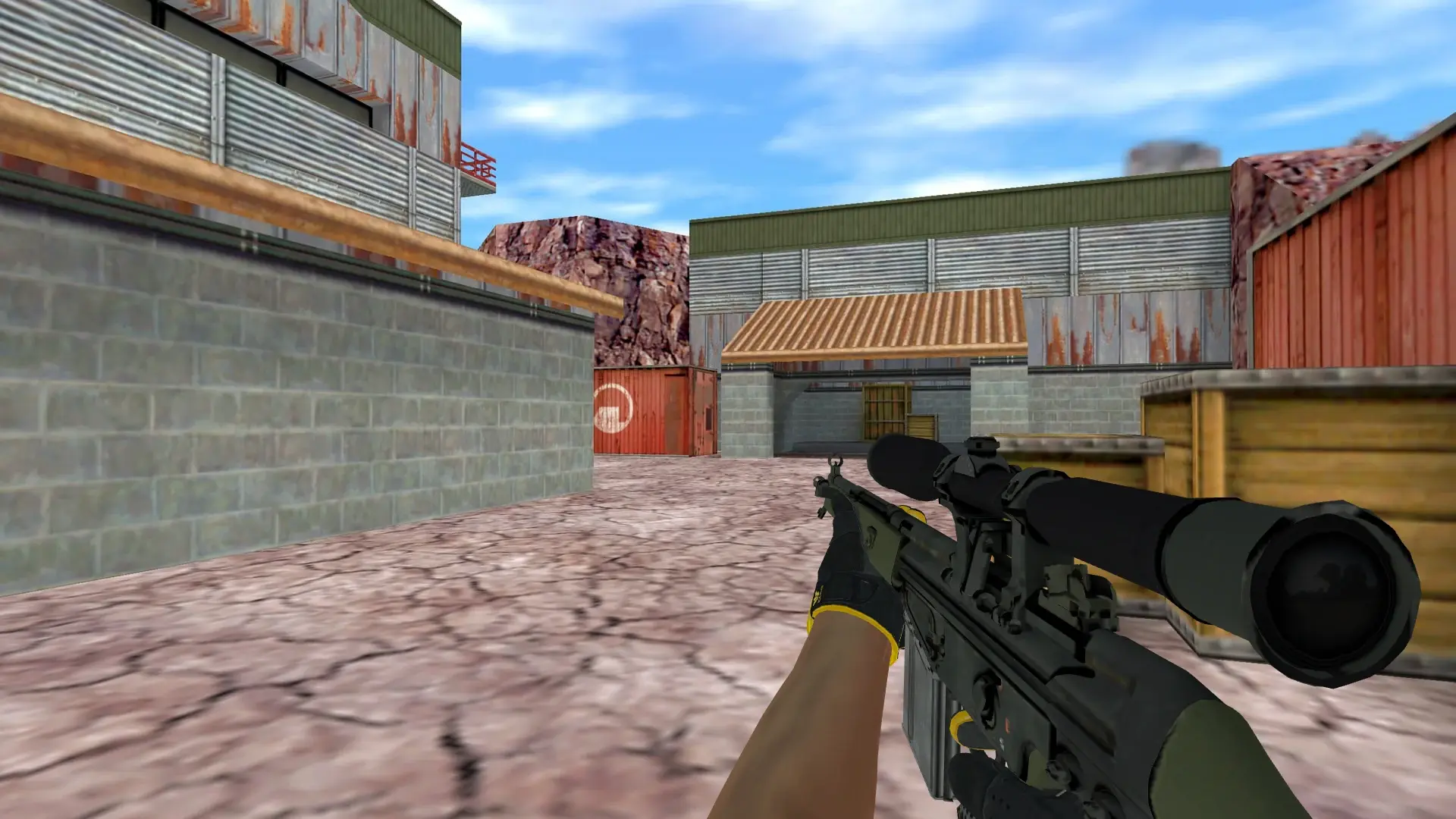 G3SG1 — Sport Gloves Omega Pack — de_nuke (first person)