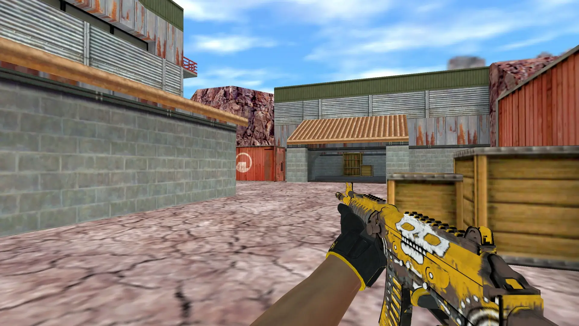 Galil AR — Sport Gloves Omega Pack — de_nuke (first person)