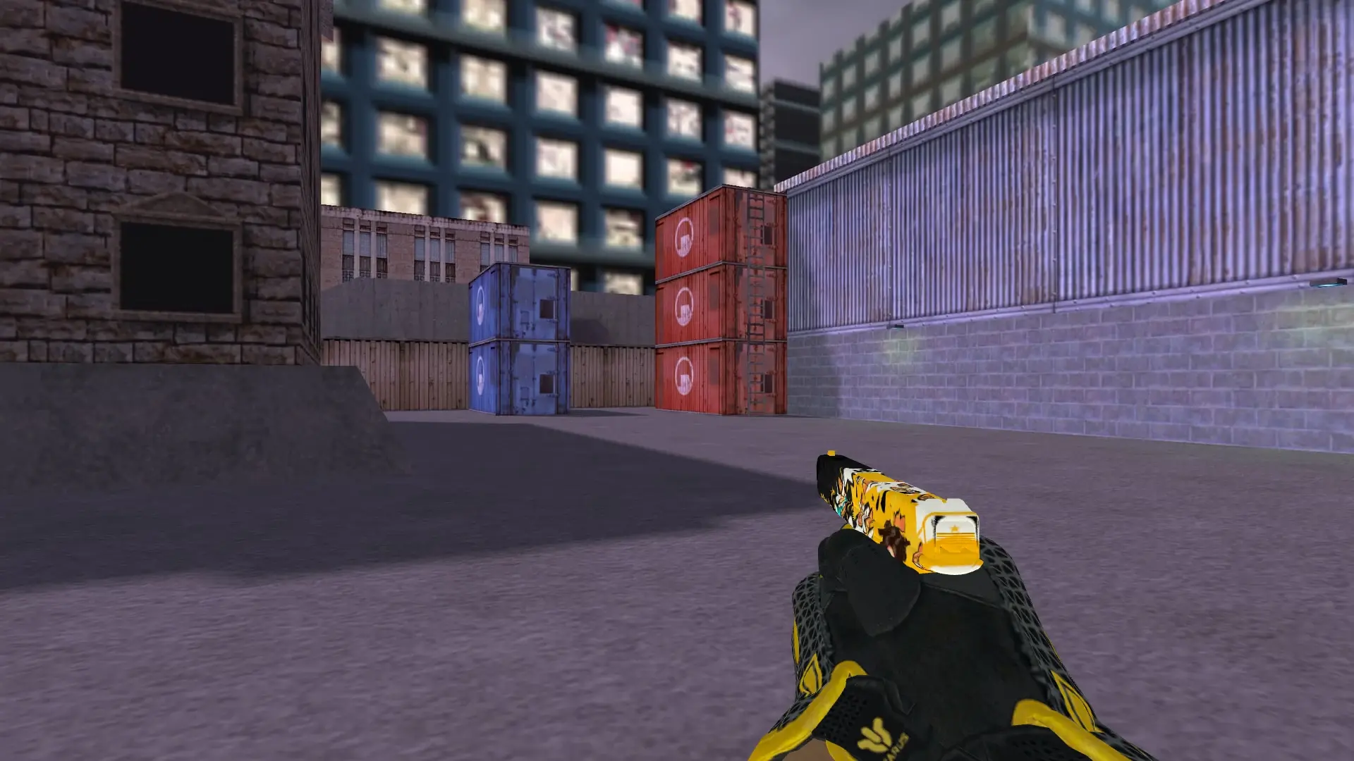 Glock-18 — Sport Gloves Omega Pack — cs_assault (first person)