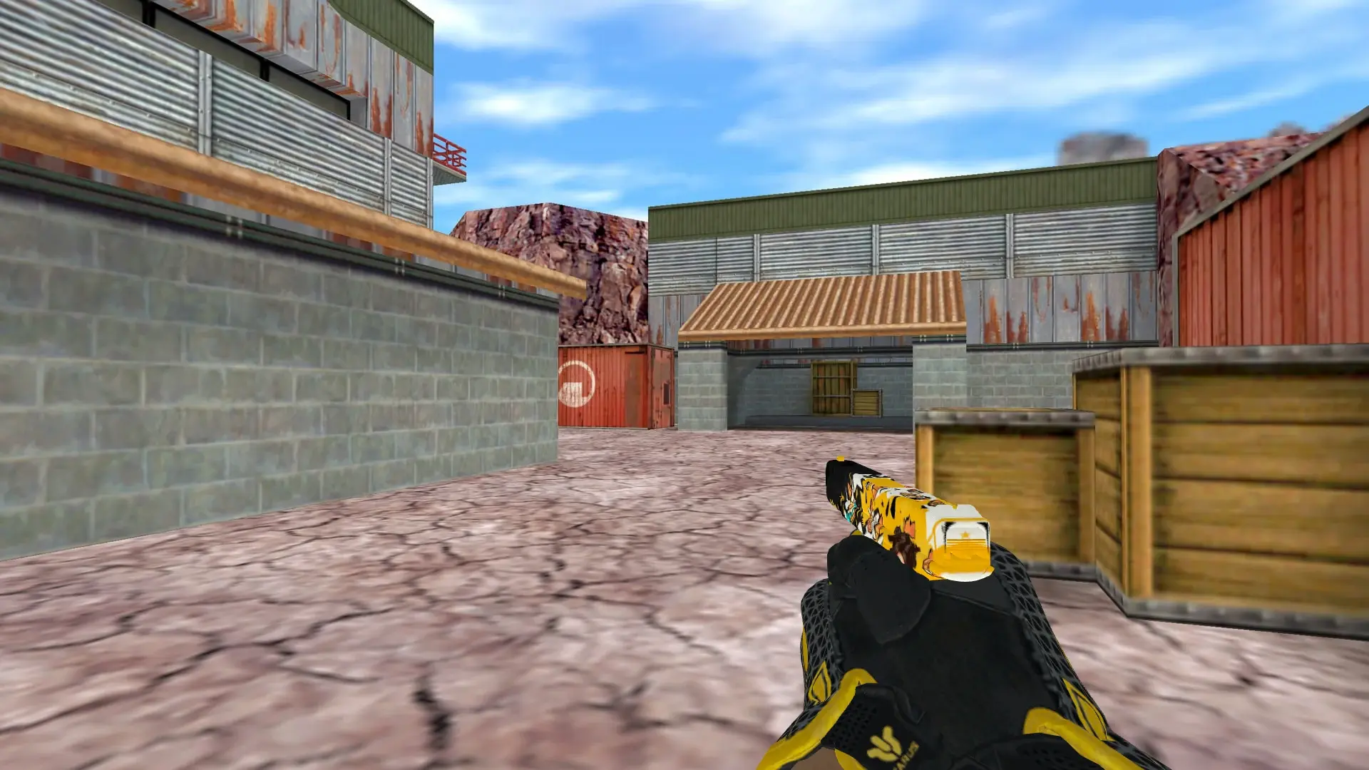 Glock-18 — Sport Gloves Omega Pack — de_nuke (first person)