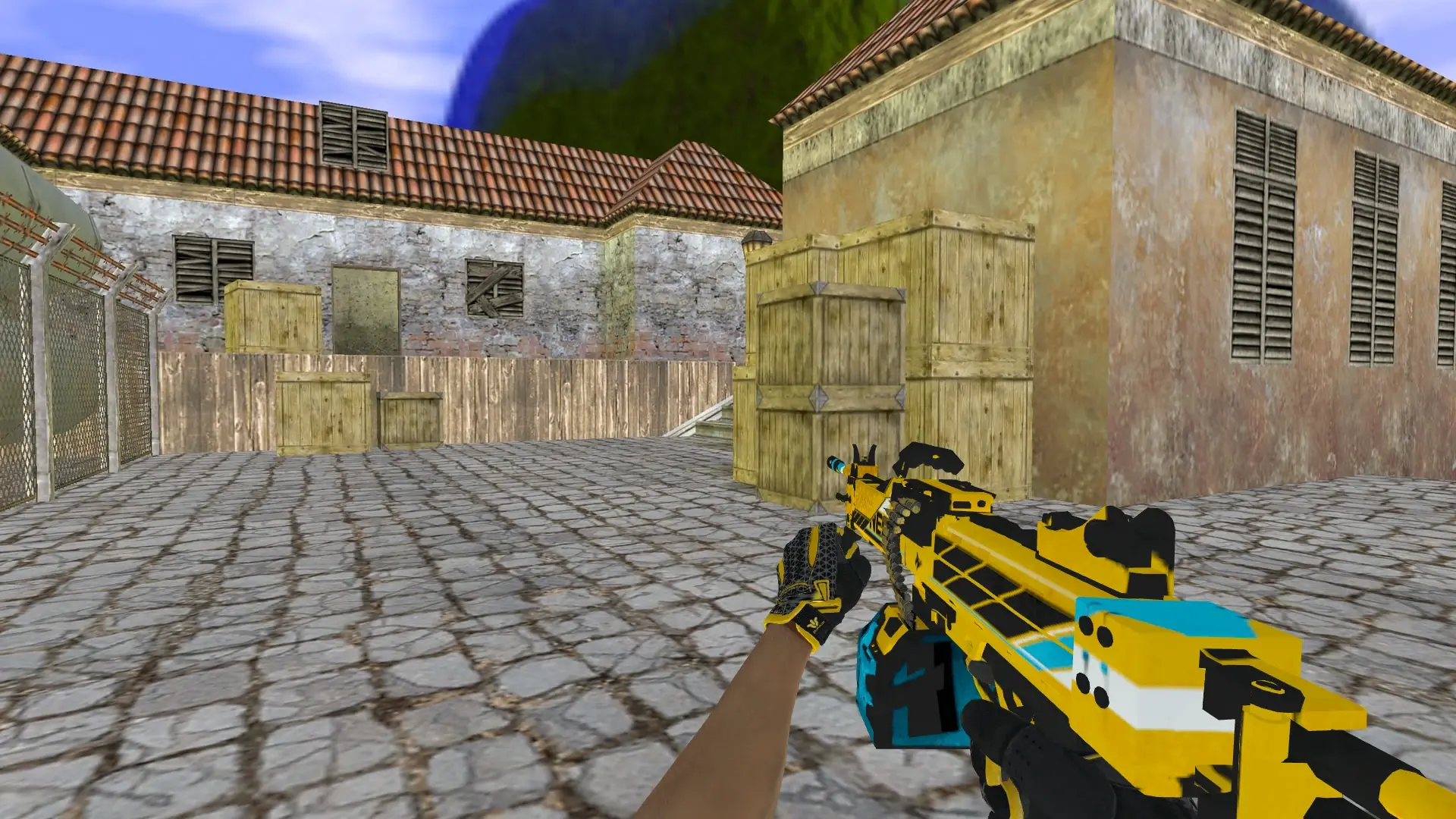 M249 — Sport Gloves Omega Pack — de_inferno (first person)