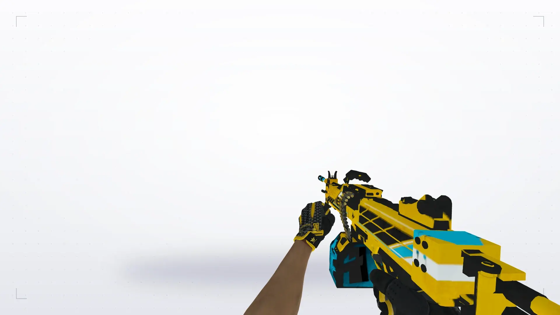 M249 — Sport Gloves Omega Pack — first person