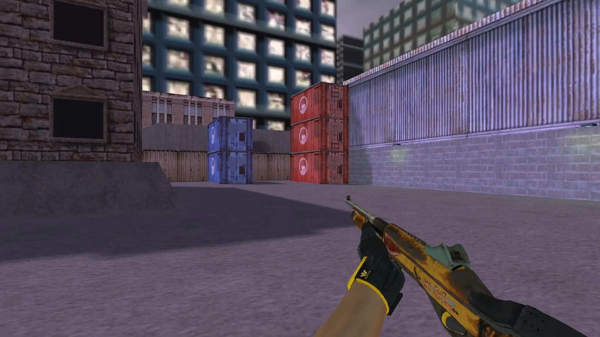 M3 — Sport Gloves Omega Pack — cs_assault (first person)