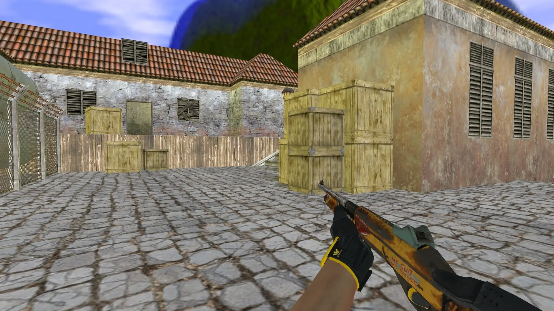 M3 — Sport Gloves Omega Pack — de_inferno (first person)