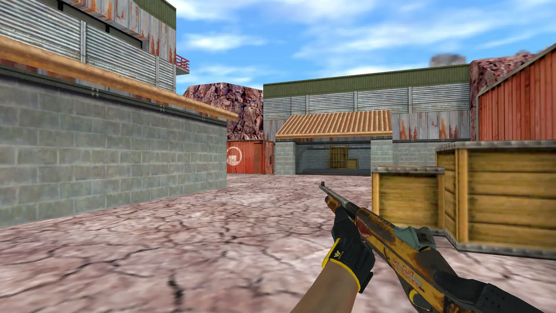 M3 — Sport Gloves Omega Pack — de_nuke (first person)