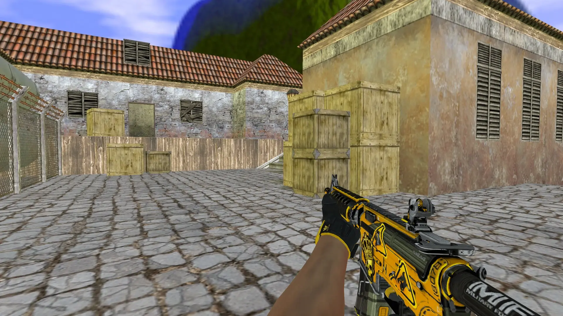 M4A1 — Sport Gloves Omega Pack — de_inferno (first person)