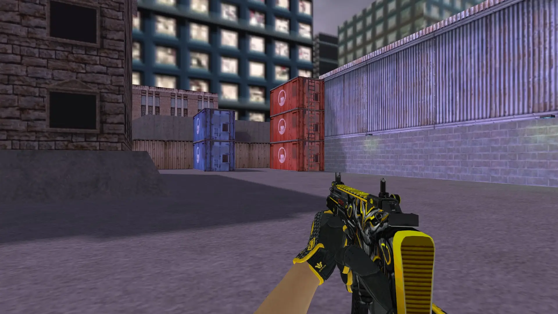 MP5 — Sport Gloves Omega Pack — cs_assault (first person)