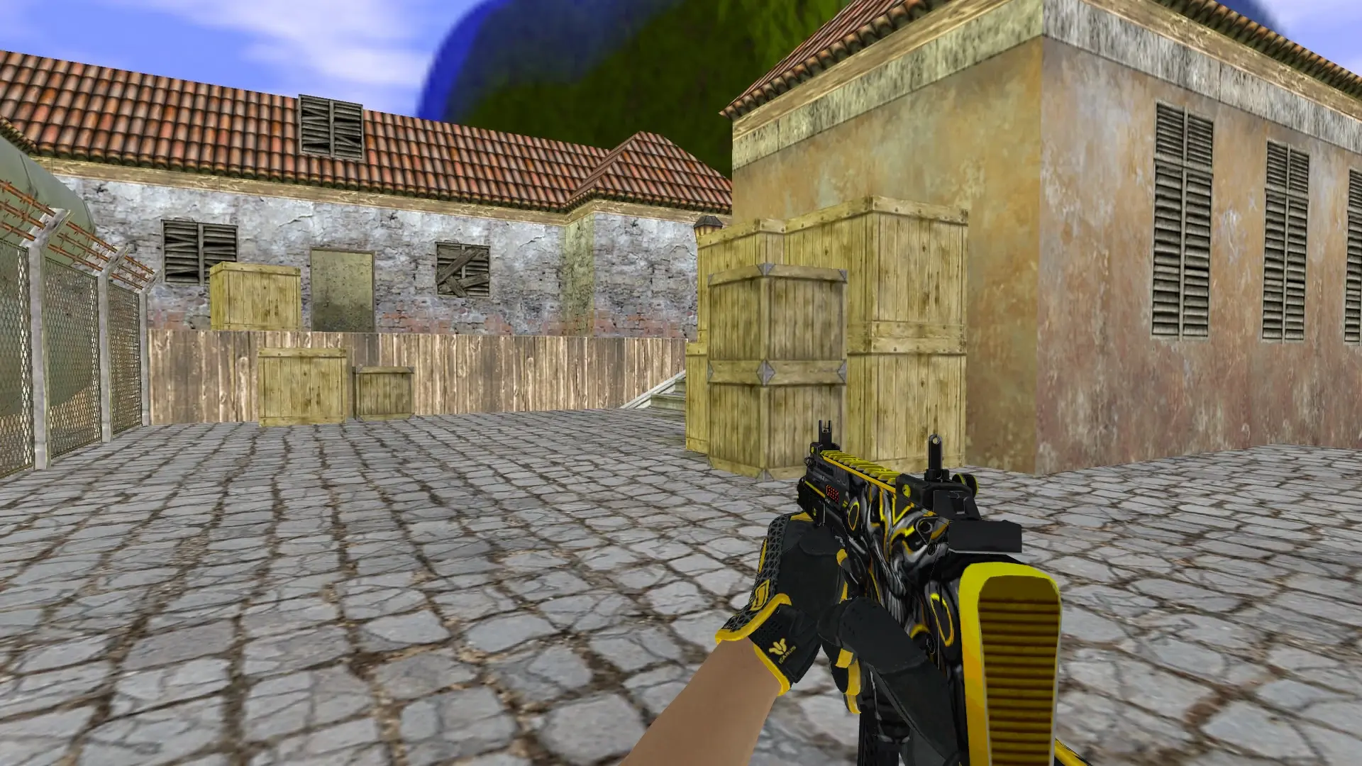 MP5 — Sport Gloves Omega Pack — de_inferno (first person)