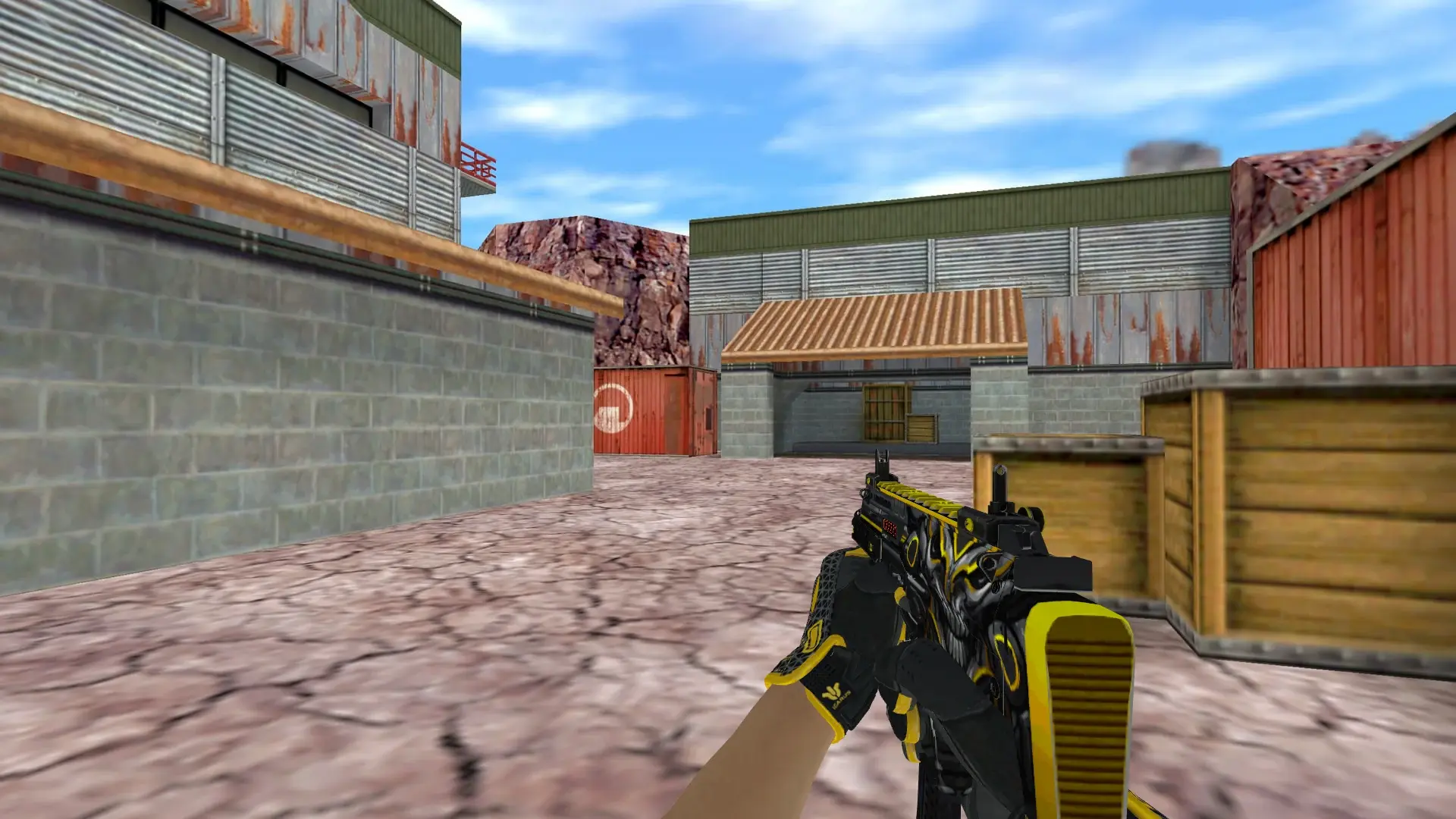 MP5 — Sport Gloves Omega Pack — de_nuke (first person)