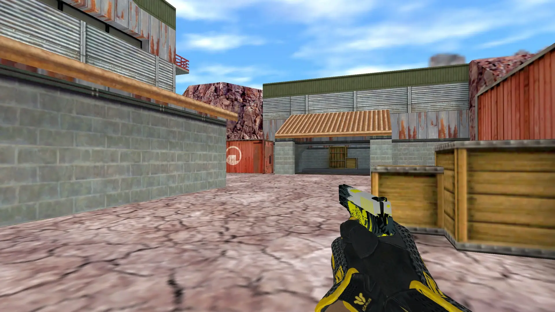 P228 — Sport Gloves Omega Pack — de_nuke (first person)